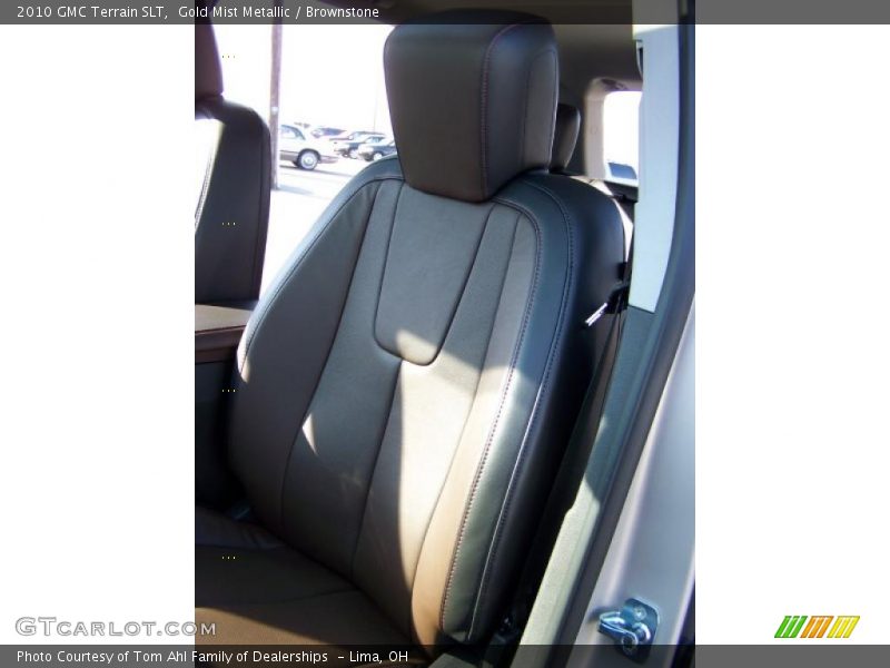 Gold Mist Metallic / Brownstone 2010 GMC Terrain SLT