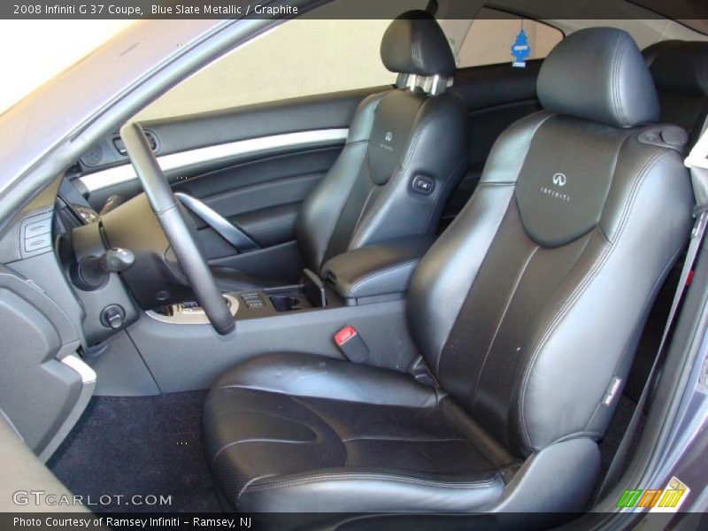 Blue Slate Metallic / Graphite 2008 Infiniti G 37 Coupe