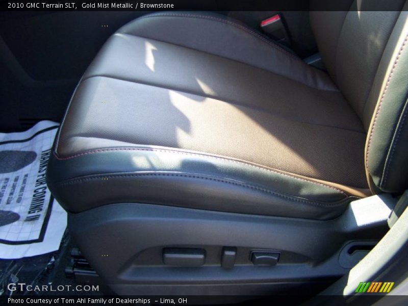 Gold Mist Metallic / Brownstone 2010 GMC Terrain SLT
