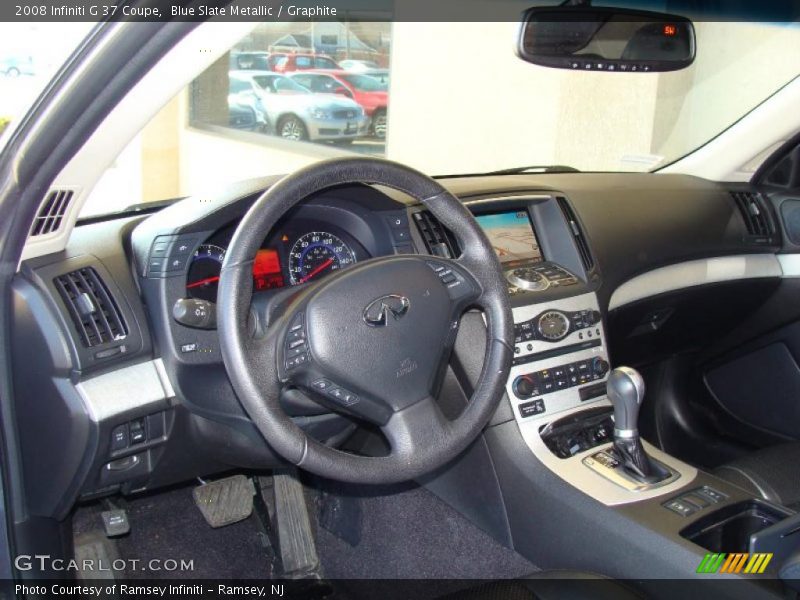 Blue Slate Metallic / Graphite 2008 Infiniti G 37 Coupe