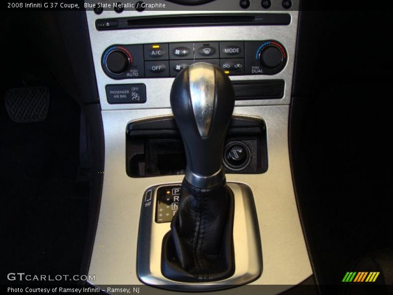 Blue Slate Metallic / Graphite 2008 Infiniti G 37 Coupe