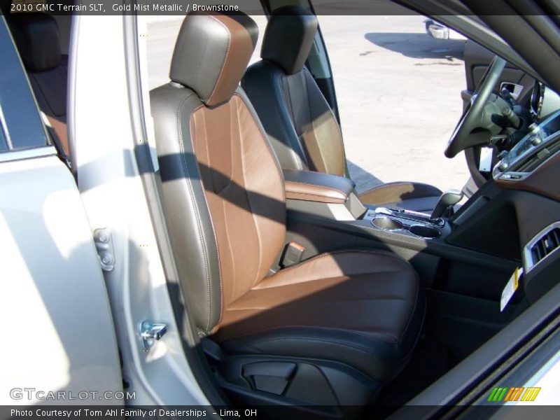 Gold Mist Metallic / Brownstone 2010 GMC Terrain SLT