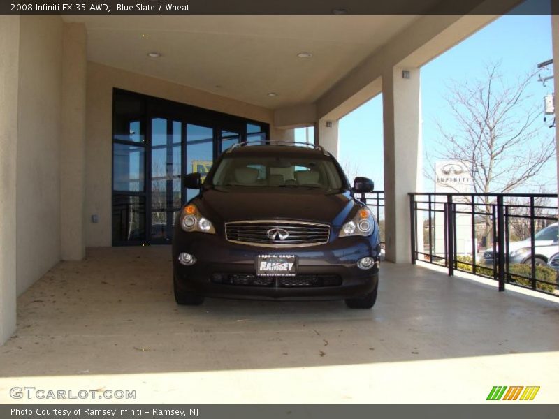 Blue Slate / Wheat 2008 Infiniti EX 35 AWD