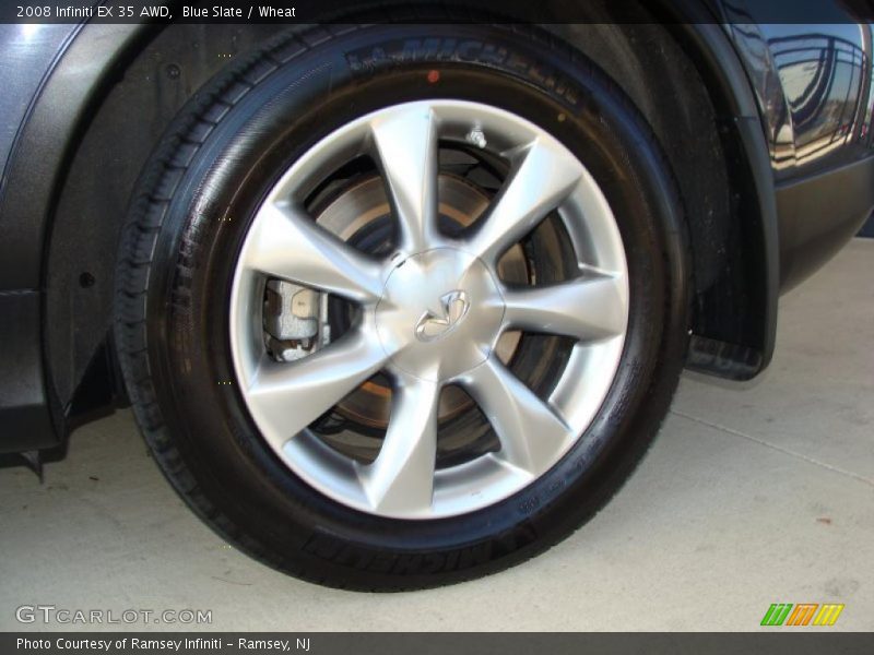Blue Slate / Wheat 2008 Infiniti EX 35 AWD
