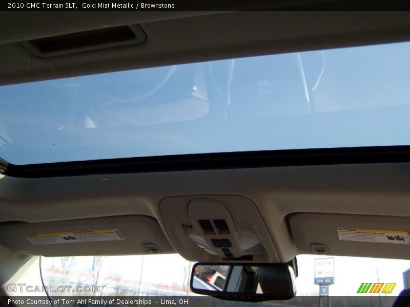 Gold Mist Metallic / Brownstone 2010 GMC Terrain SLT