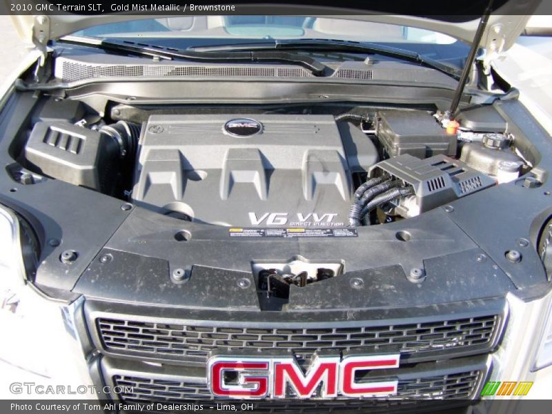 Gold Mist Metallic / Brownstone 2010 GMC Terrain SLT