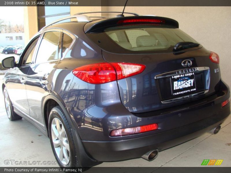 Blue Slate / Wheat 2008 Infiniti EX 35 AWD