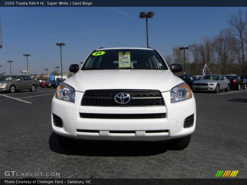 Super White / Sand Beige 2009 Toyota RAV4 I4