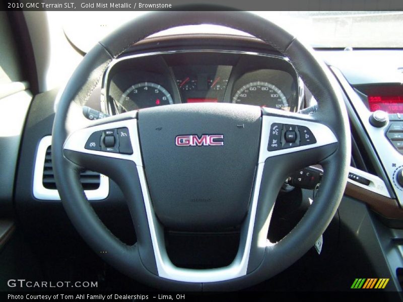 Gold Mist Metallic / Brownstone 2010 GMC Terrain SLT