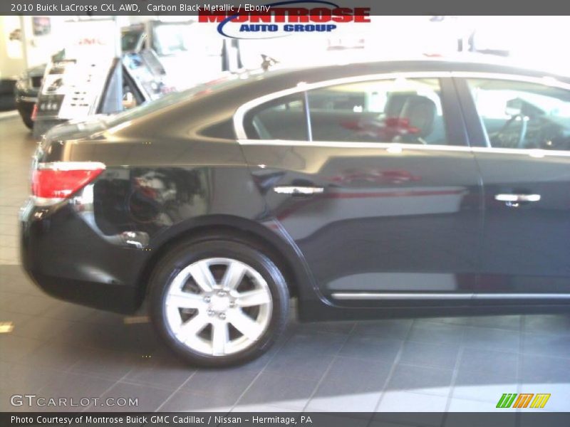 Carbon Black Metallic / Ebony 2010 Buick LaCrosse CXL AWD