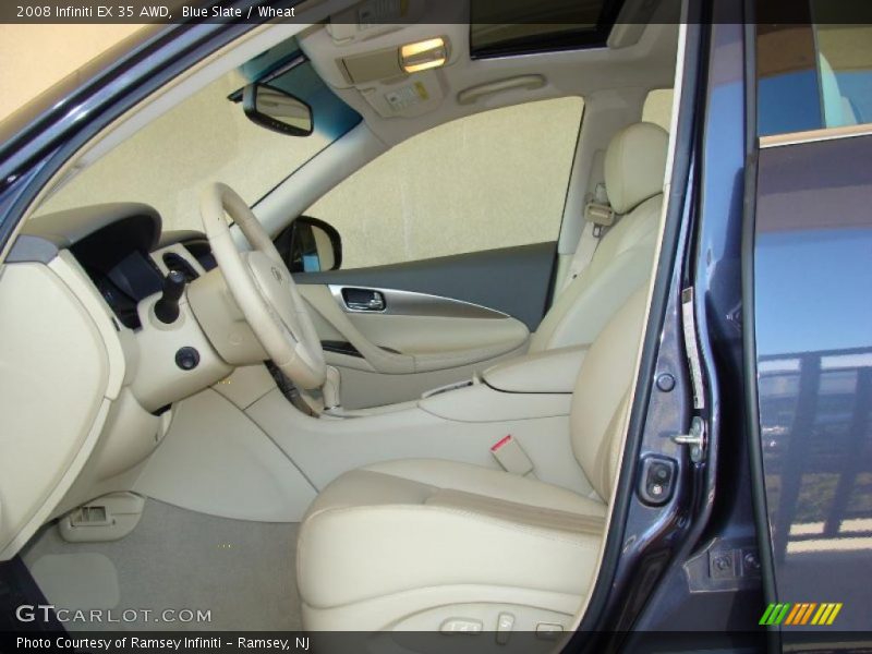 Blue Slate / Wheat 2008 Infiniti EX 35 AWD