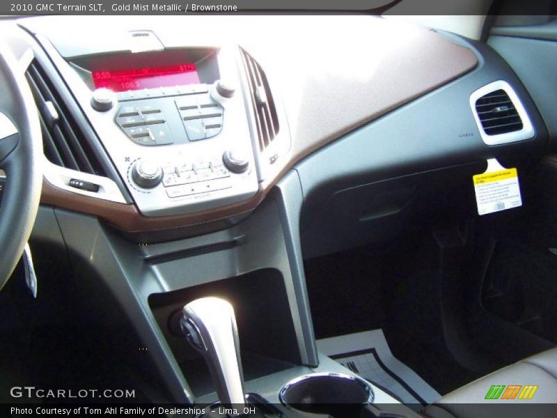 Gold Mist Metallic / Brownstone 2010 GMC Terrain SLT