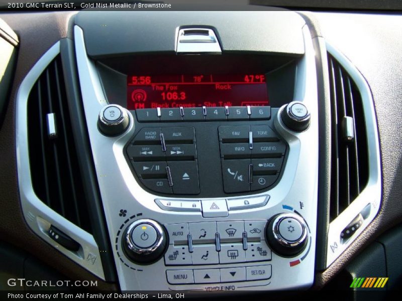 Gold Mist Metallic / Brownstone 2010 GMC Terrain SLT