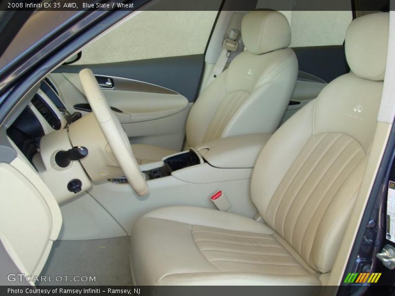 Blue Slate / Wheat 2008 Infiniti EX 35 AWD