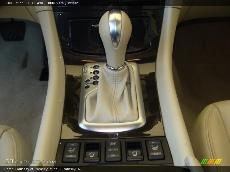 Blue Slate / Wheat 2008 Infiniti EX 35 AWD