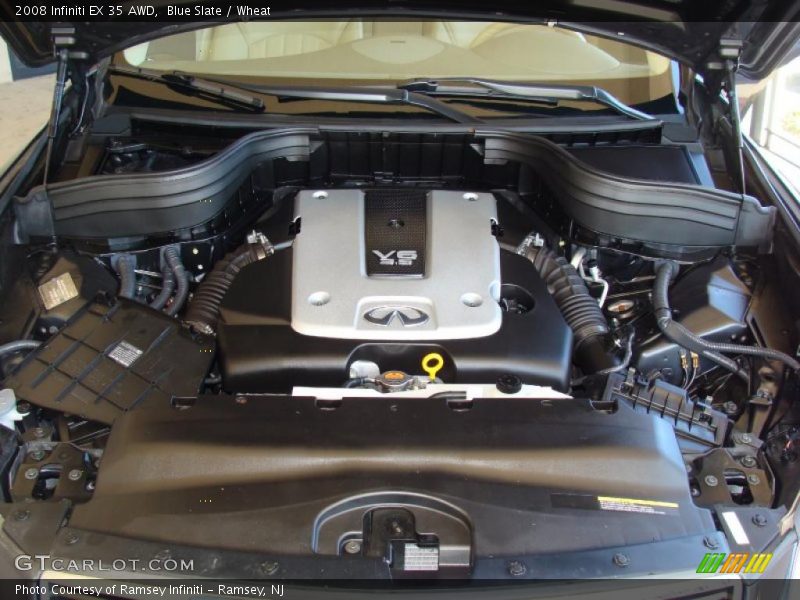 Blue Slate / Wheat 2008 Infiniti EX 35 AWD