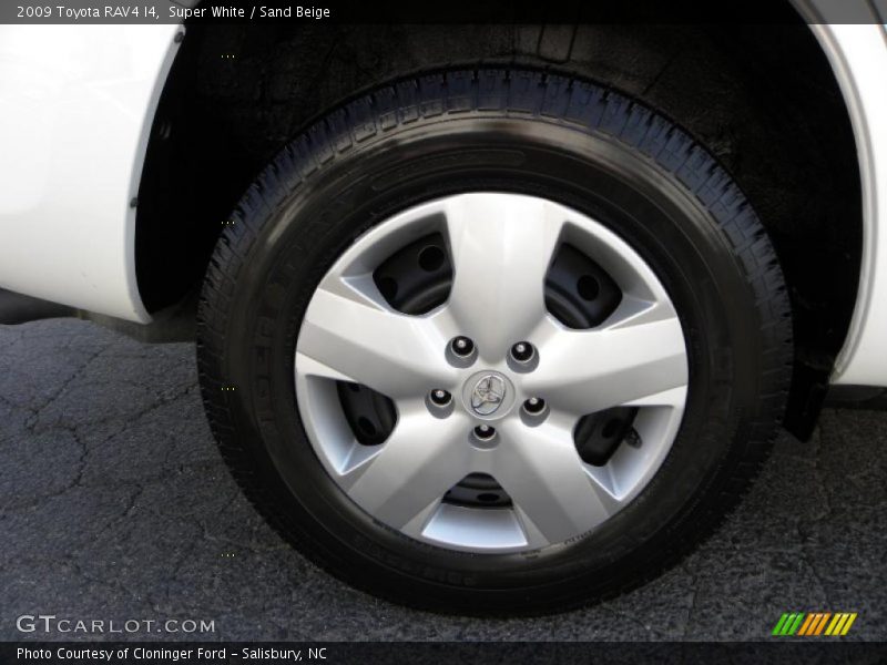 Super White / Sand Beige 2009 Toyota RAV4 I4