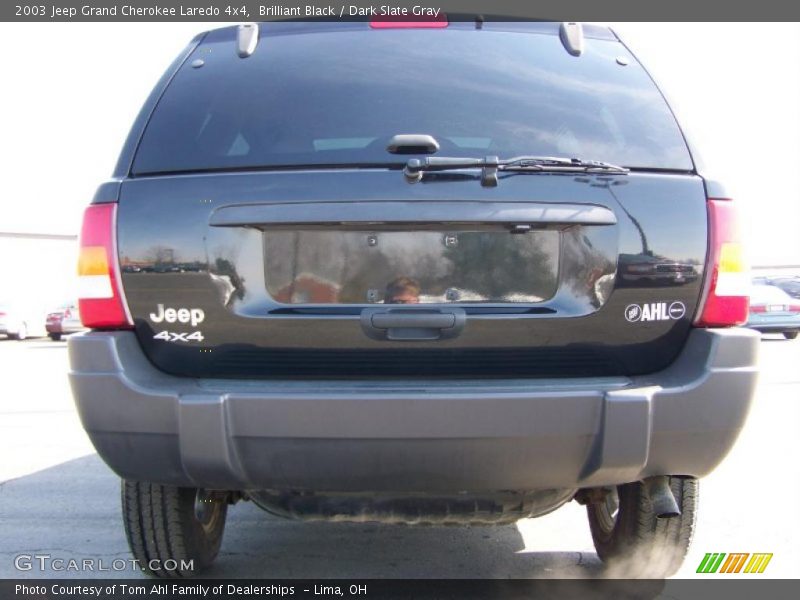 Brilliant Black / Dark Slate Gray 2003 Jeep Grand Cherokee Laredo 4x4