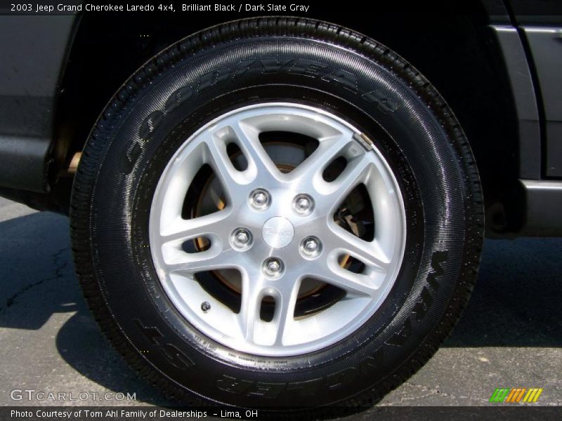 Brilliant Black / Dark Slate Gray 2003 Jeep Grand Cherokee Laredo 4x4