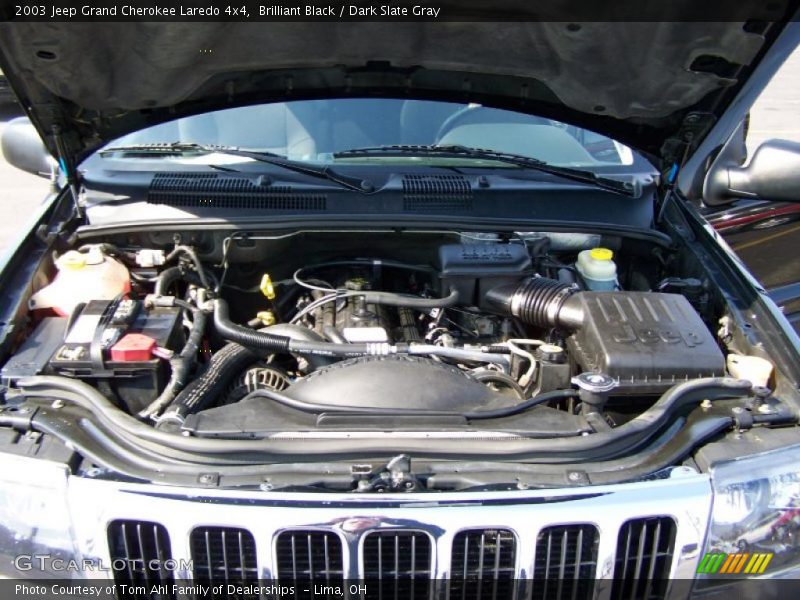 Brilliant Black / Dark Slate Gray 2003 Jeep Grand Cherokee Laredo 4x4