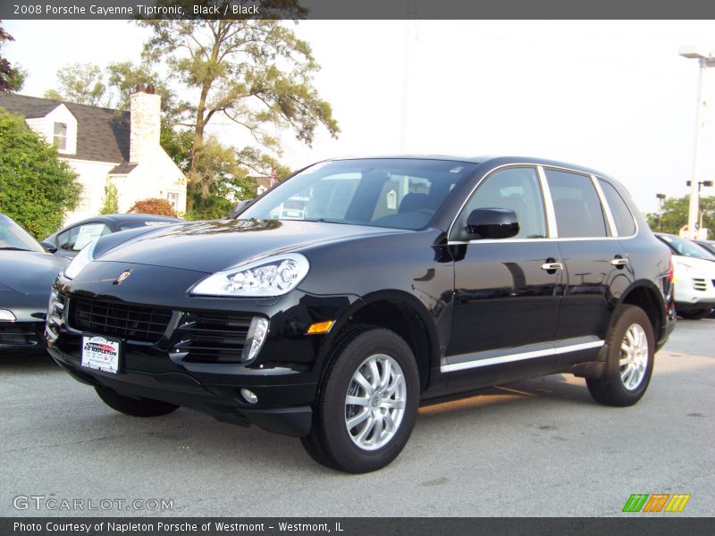 Black / Black 2008 Porsche Cayenne Tiptronic