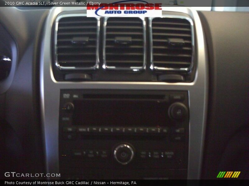 Silver Green Metallic / Ebony 2010 GMC Acadia SLT