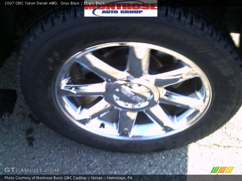 Onyx Black / Ebony Black 2007 GMC Yukon Denali AWD