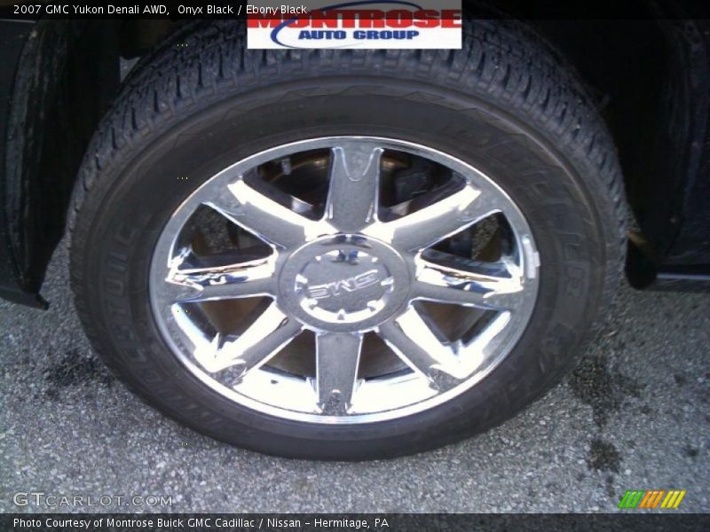 Onyx Black / Ebony Black 2007 GMC Yukon Denali AWD