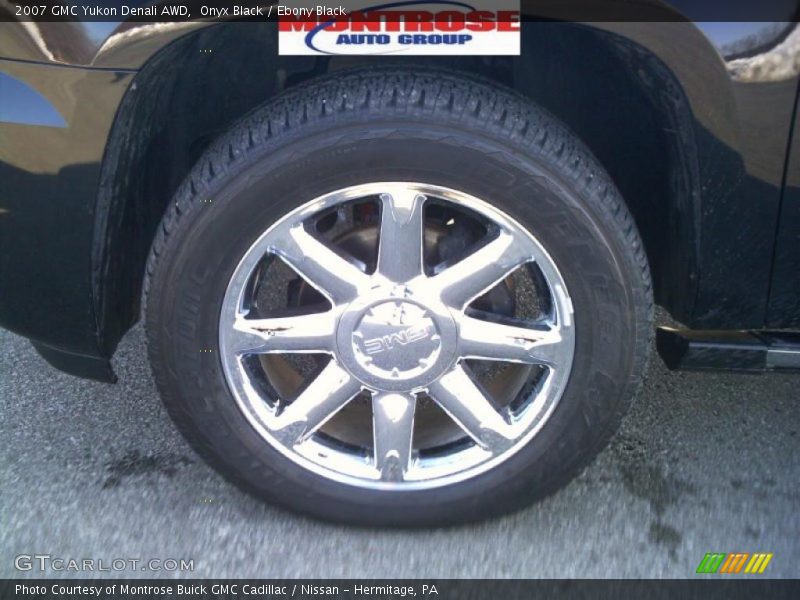 Onyx Black / Ebony Black 2007 GMC Yukon Denali AWD