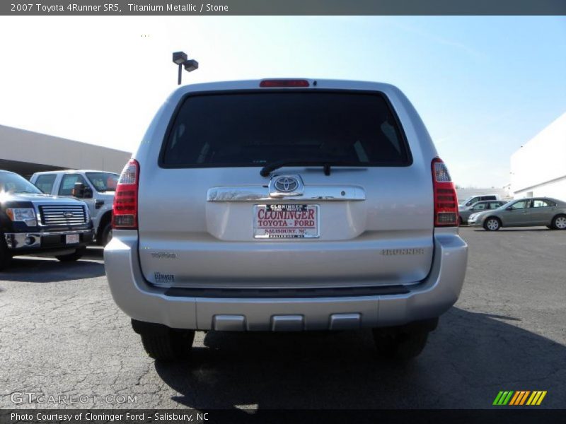 Titanium Metallic / Stone 2007 Toyota 4Runner SR5