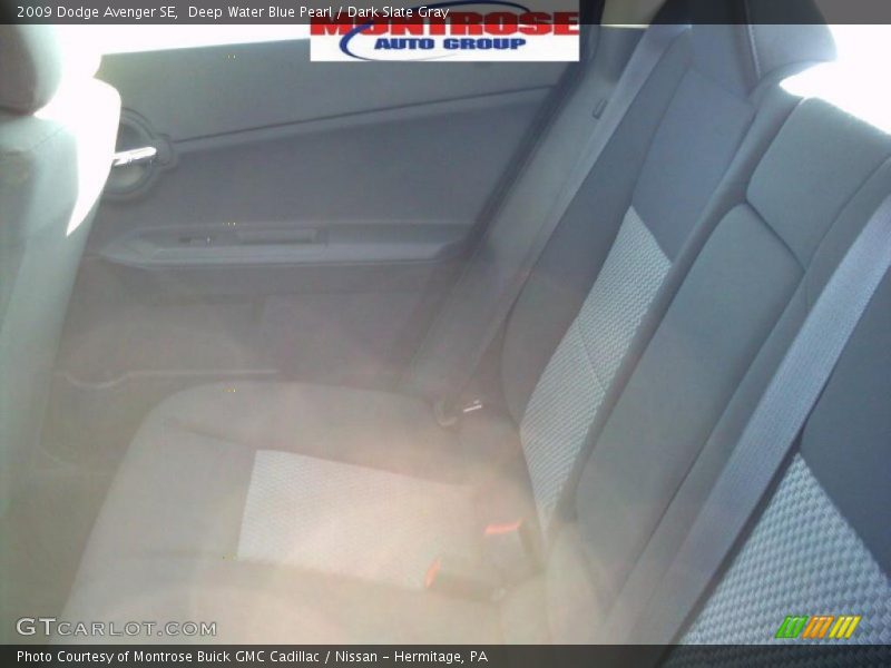 Deep Water Blue Pearl / Dark Slate Gray 2009 Dodge Avenger SE