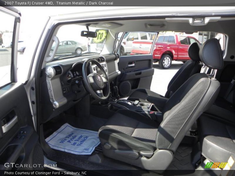 Titanium Metallic / Dark Charcoal 2007 Toyota FJ Cruiser 4WD