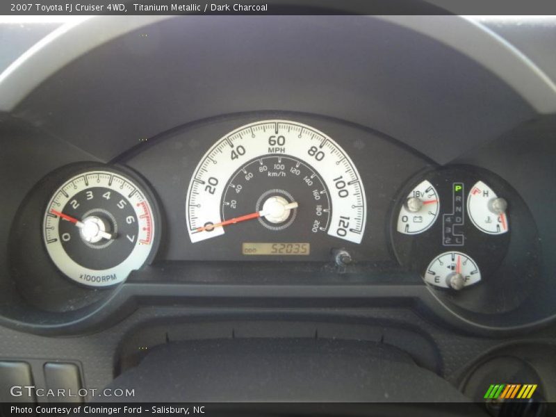 Titanium Metallic / Dark Charcoal 2007 Toyota FJ Cruiser 4WD