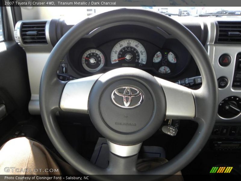 Titanium Metallic / Dark Charcoal 2007 Toyota FJ Cruiser 4WD