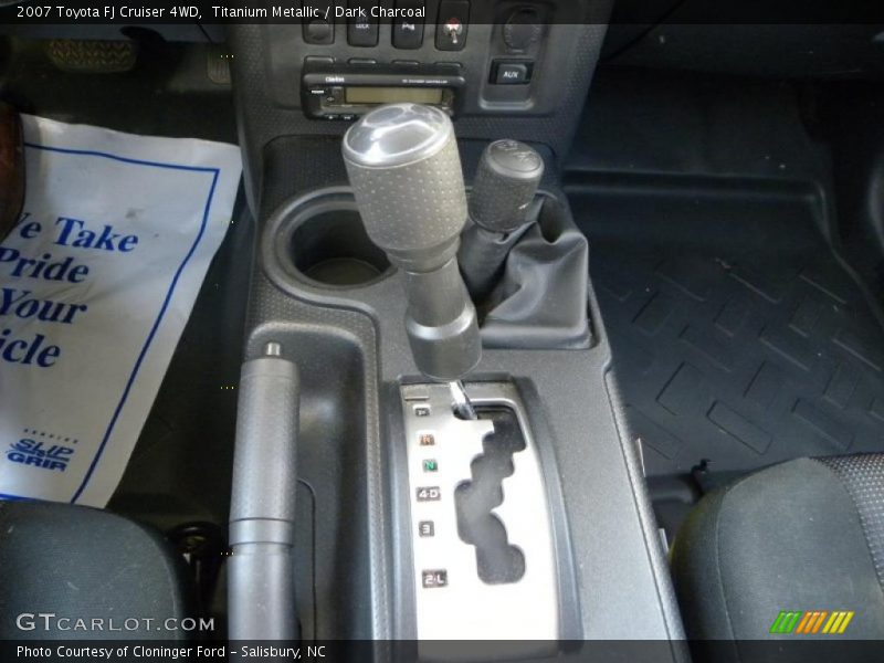 Titanium Metallic / Dark Charcoal 2007 Toyota FJ Cruiser 4WD
