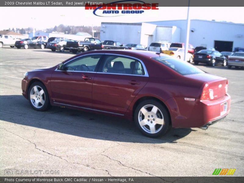 Red Jewel / Titanium 2009 Chevrolet Malibu LT Sedan