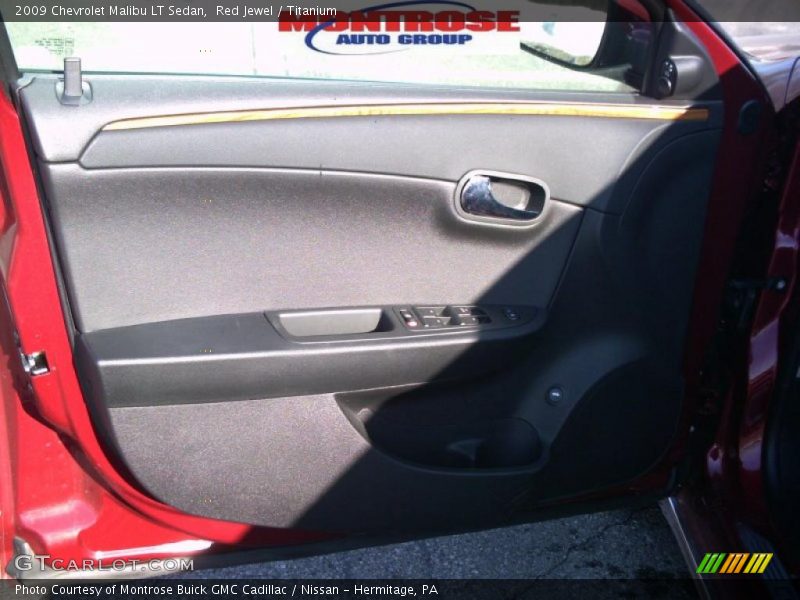 Red Jewel / Titanium 2009 Chevrolet Malibu LT Sedan
