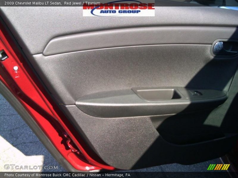 Red Jewel / Titanium 2009 Chevrolet Malibu LT Sedan