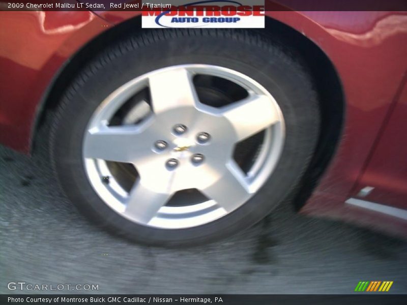 Red Jewel / Titanium 2009 Chevrolet Malibu LT Sedan