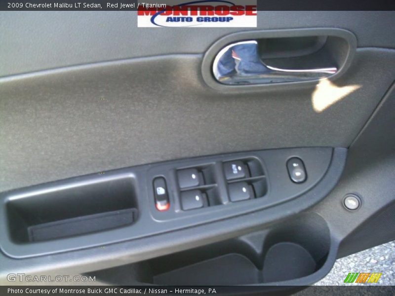 Red Jewel / Titanium 2009 Chevrolet Malibu LT Sedan