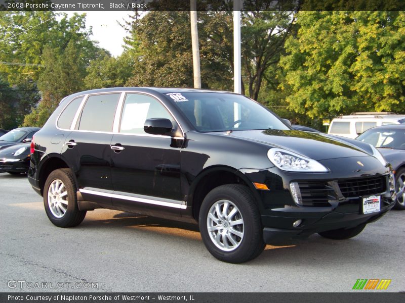 Black / Black 2008 Porsche Cayenne Tiptronic