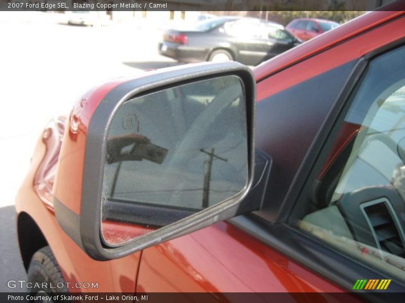 Blazing Copper Metallic / Camel 2007 Ford Edge SEL
