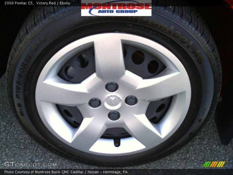 Victory Red / Ebony 2009 Pontiac G5