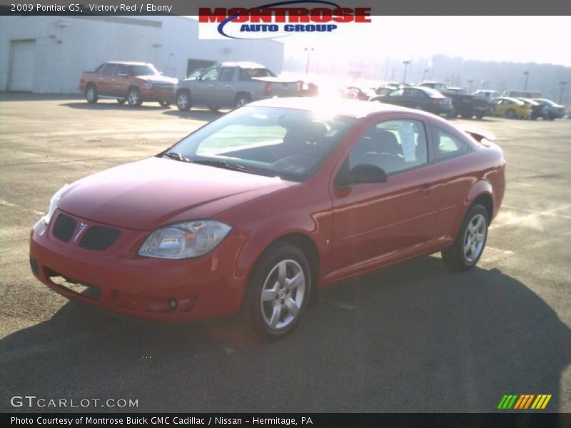 Victory Red / Ebony 2009 Pontiac G5