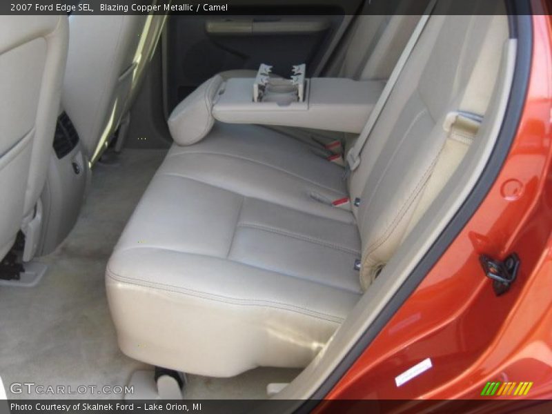 Blazing Copper Metallic / Camel 2007 Ford Edge SEL