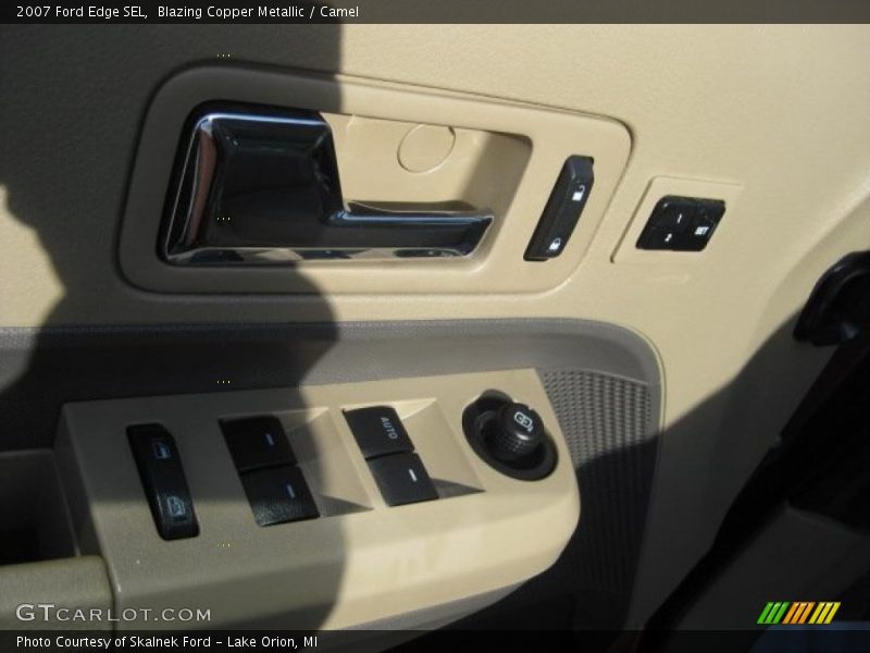 Blazing Copper Metallic / Camel 2007 Ford Edge SEL