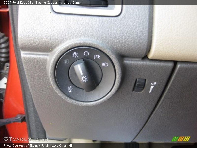 Blazing Copper Metallic / Camel 2007 Ford Edge SEL