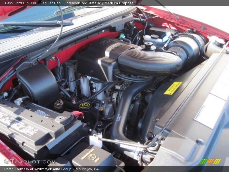 Toreador Red Metallic / Medium Graphite 1999 Ford F150 XLT Regular Cab