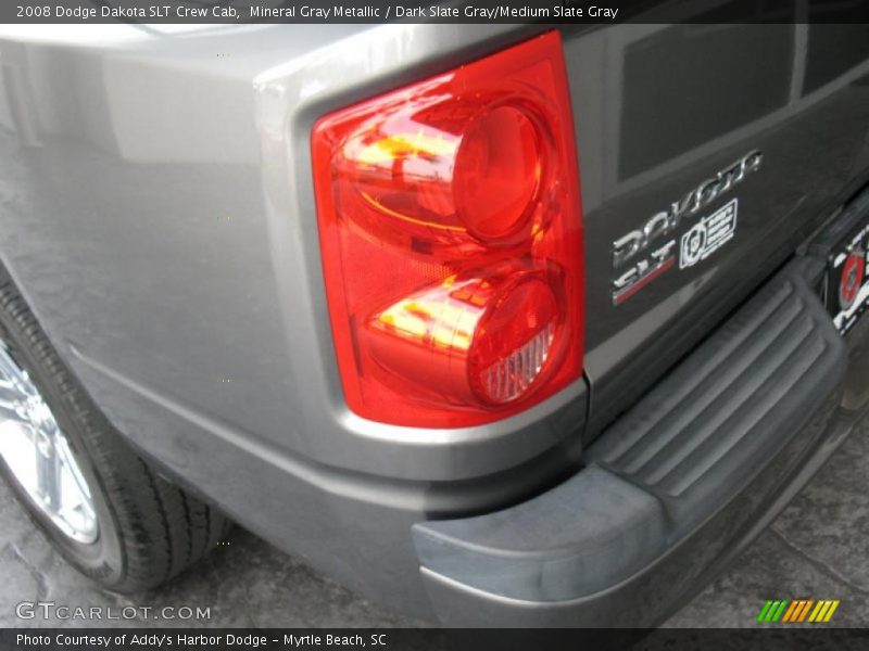 Mineral Gray Metallic / Dark Slate Gray/Medium Slate Gray 2008 Dodge Dakota SLT Crew Cab