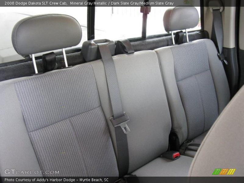 Mineral Gray Metallic / Dark Slate Gray/Medium Slate Gray 2008 Dodge Dakota SLT Crew Cab